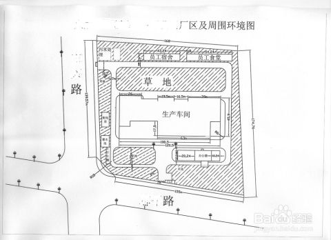 食品工厂厂区平面图绘制注意事项
