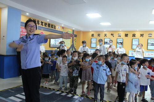 市二幼教育集团开展实景模拟学安全活动
